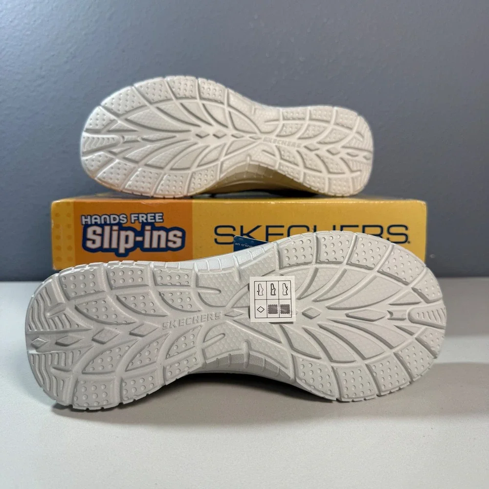 Skechers Hands Free Slip-ins Women 5.5 Grey NEW Ultra Flex 3.0 104421